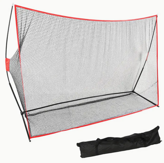 1set Golf Net 10x7ft Portable Golf Practice Net w/ Carry Bag