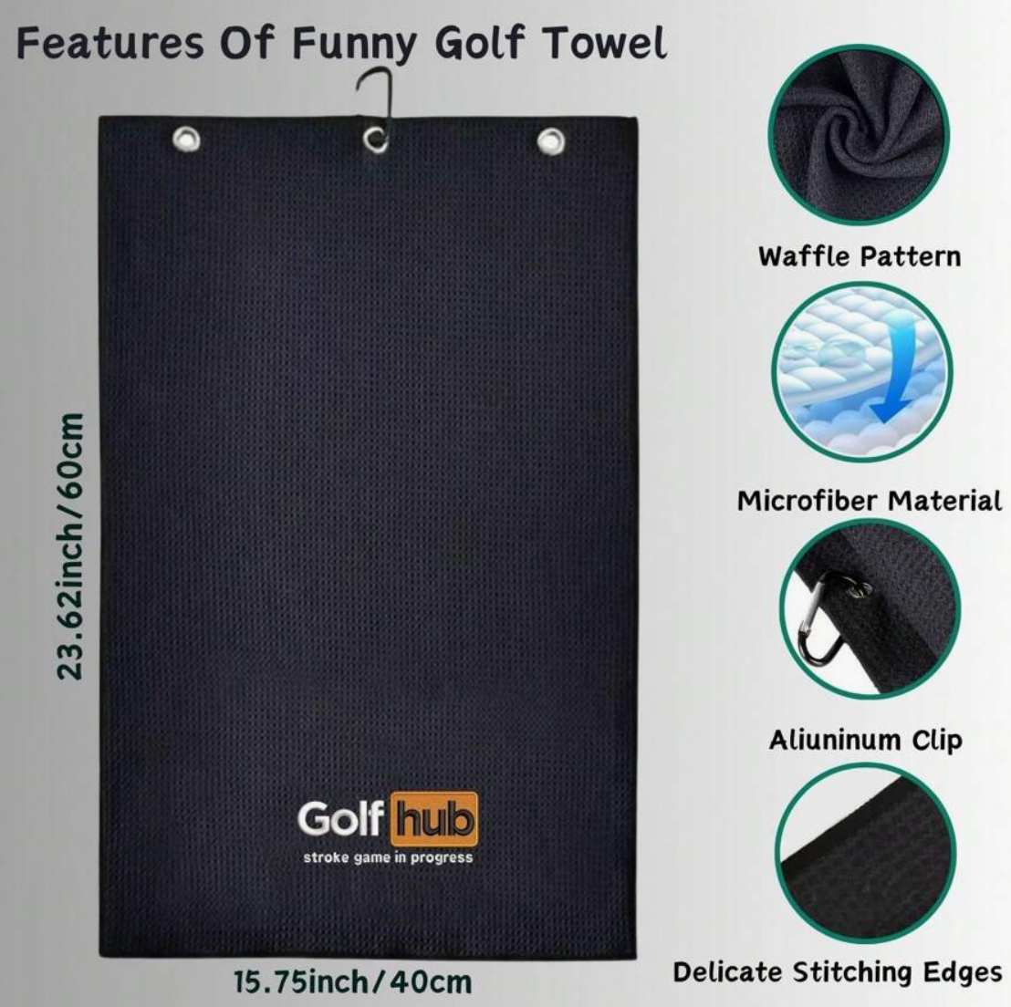 Golfhub Golf Towel